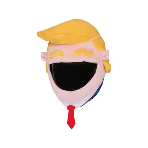 Lone Rider Donald Trump Costume Helmet Cover - Huge Reactions Guaranteed Accessories Masks