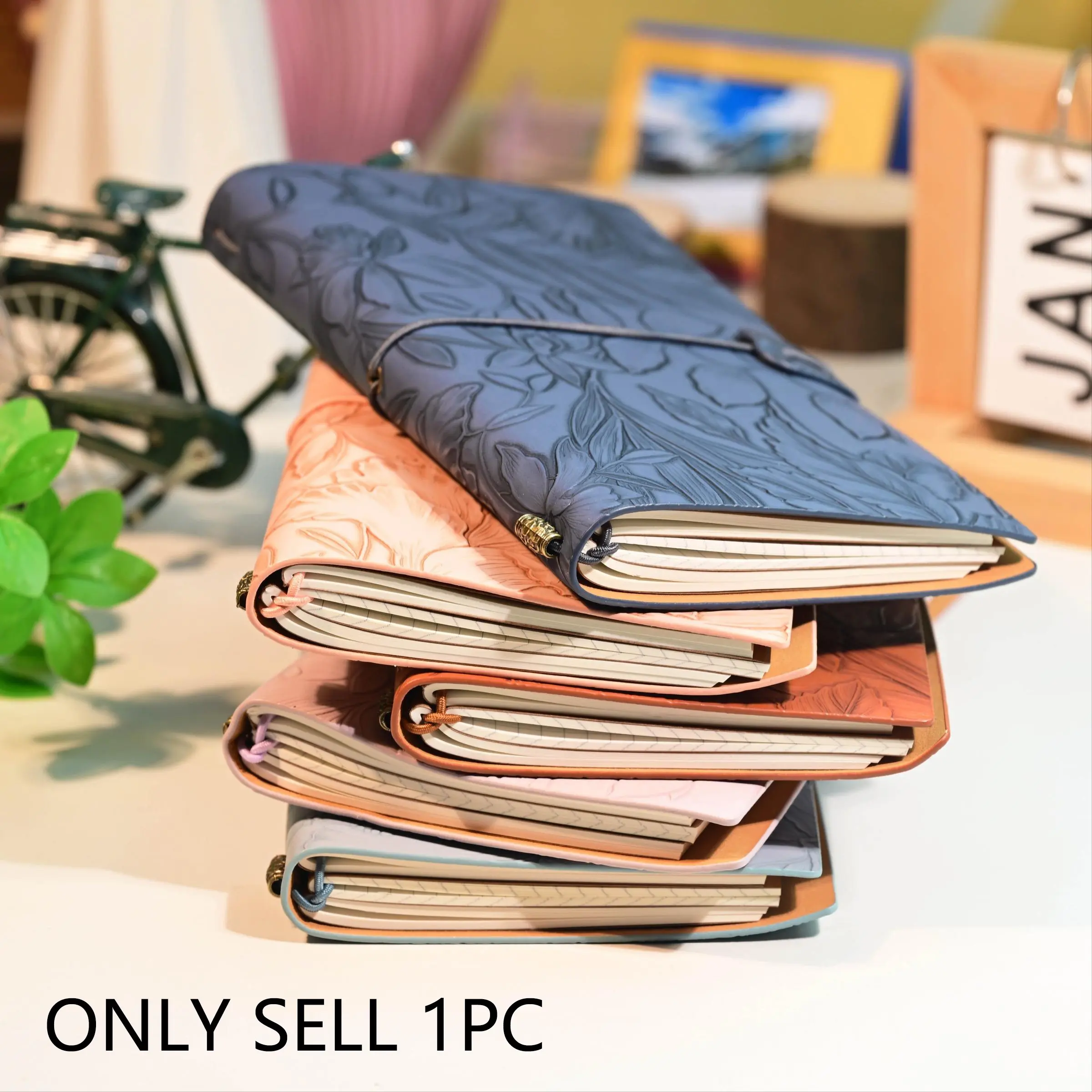 A6 Retro Handheld Diary Notebook, Portable Notebook, 96 Pages/192 Sheets, Travel Notebook with Binding, Thick Grid/blank/lined Inner Pages, Blank Paper Journal, Soft Cover Notebook, Stationery Gift, Perfect Gift for Girls