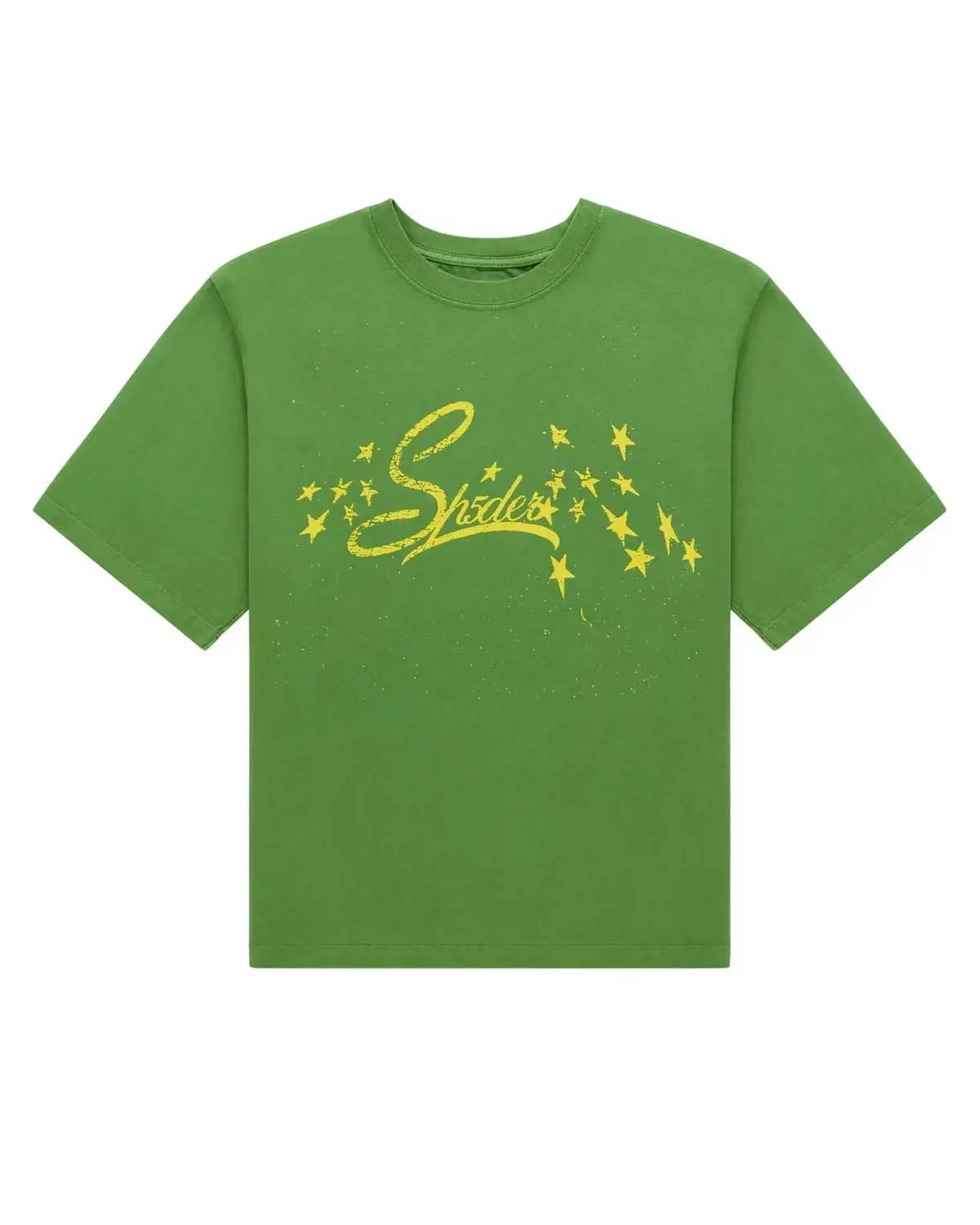 Sp5der Cuntry Spray Baby Tee Kelly Green