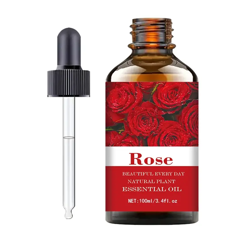 Pure Rose Essential Oil, Nourishing Oil, Body care oil, Single-Note Rose Oil Enhances skin smoothness, refinement, and radiance Promotes relaxation and deep hydration Ideal for body massage Pure botanical rose extract (100ml/3.38 fl oz)