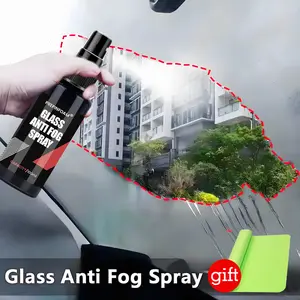 30/100ML Anti-Fog Spray, Glass Anti Fog Coating Agent, Automotive Defogger for Cars, Long-Lasting Effect, Auto Mirror Defogging Products, Windshield Spray