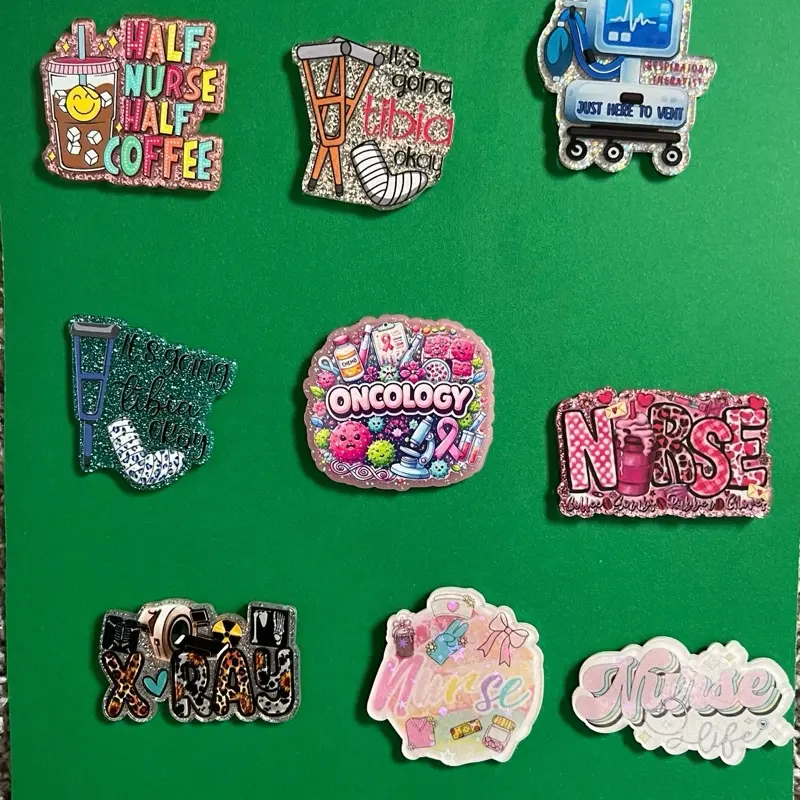 Live claim Acrylic Charms for Crafts & Customs