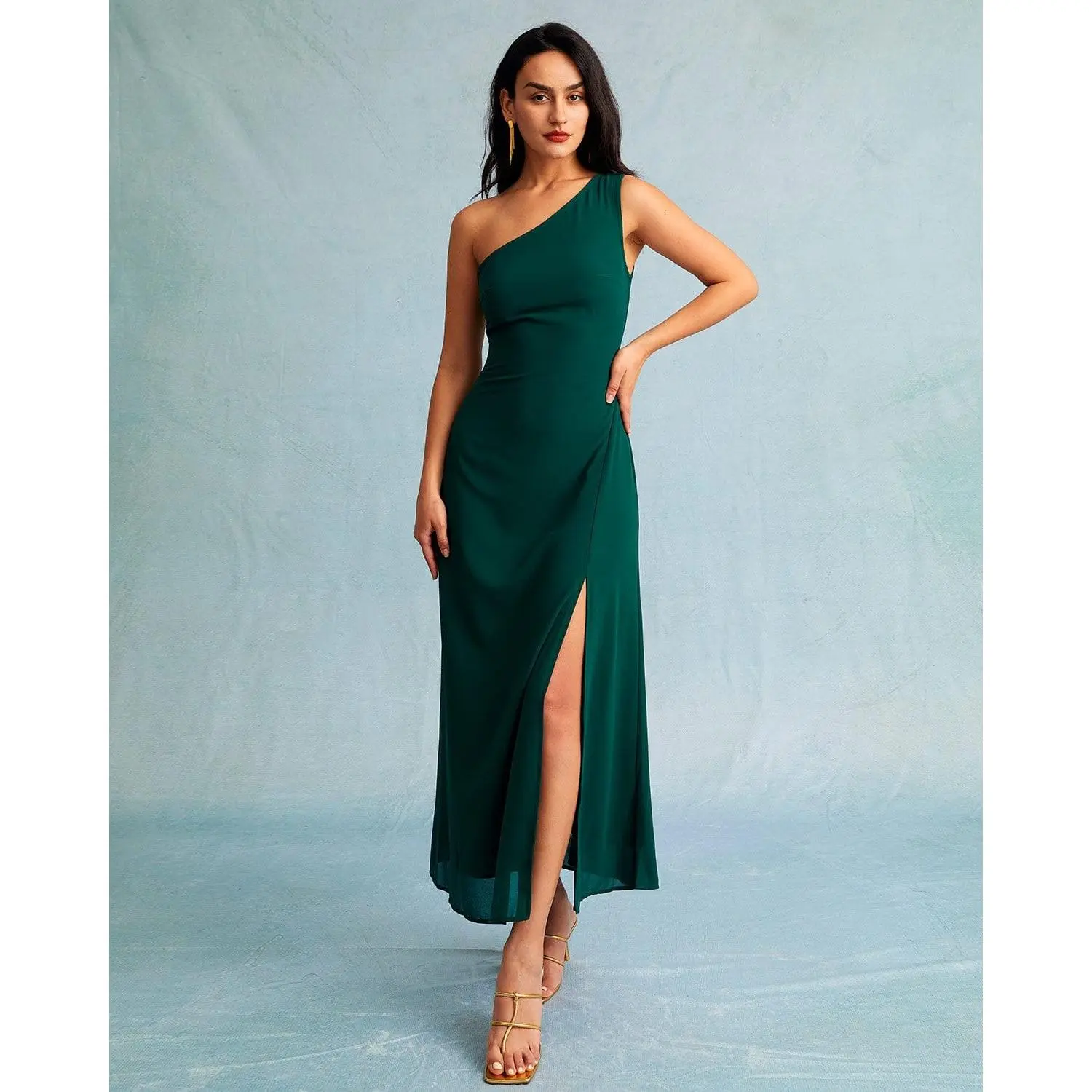 green backless summer dress - TikTok Shop