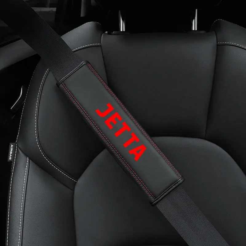 Car Seat Belt Shoulder Pad, Breathable Comfortable Car Seat Belt Cover, Universal Car Interior Accessories for Volkswagen Jetta Car Accessory Auto Accessories Interior