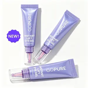 NEW! GOPURE Instant Lift Eye Gel - Collagen-Targeting Biotech Under Eye Brightener, Anti-Aging Skincare for Adults to Reduce Puffiness, Bags, Wrinkles, Fine Lines, Dark Circles