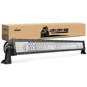 Nilight LED Light Bar 32Inch 378W Triple Row 37800LM Flood Spot Combo LED Bar Driving Lights Super Bright LED Off Road Lights for Trucks Trucks Jeep UTV ATV Boat utv atv  Automotive  dealsforyoudays