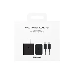 Samsung 45W USB-C Super Fast Charging Wall Charger (Black)