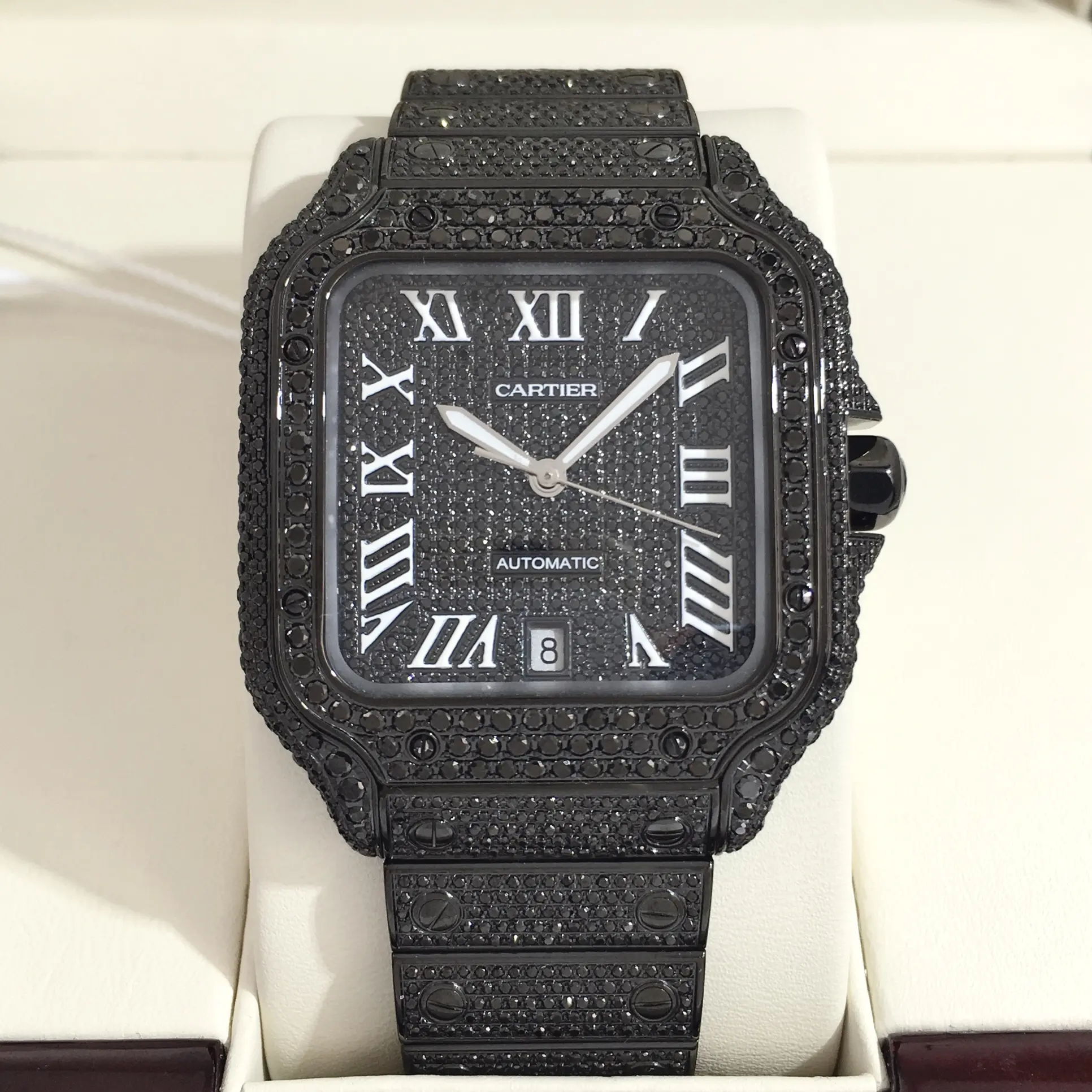 Cartier  R27359 Alloy/jade/diamond/gemstone, etc Automatic Watches S360260702001 0729 SZTK-Allison