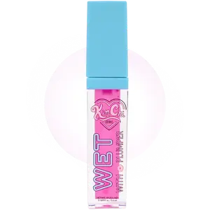 KimChi Chic Beauty Wet Gloss Lip Plumper: Lightweight, Glossy, Non-stick Formula with a a High-shine Lipgloss Finish, Clear or Tinted Colors, Lip Care, Cosmetic Makeup