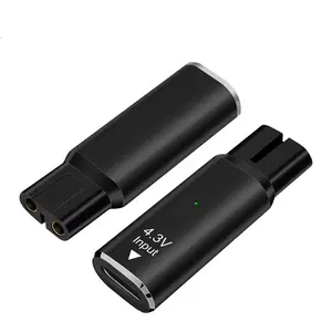 4.3V Type-C Shaver Adapter Charging Converter for Philips Norelco Oneblade QP2520 QP2515 QP2620 with Charging Indicator