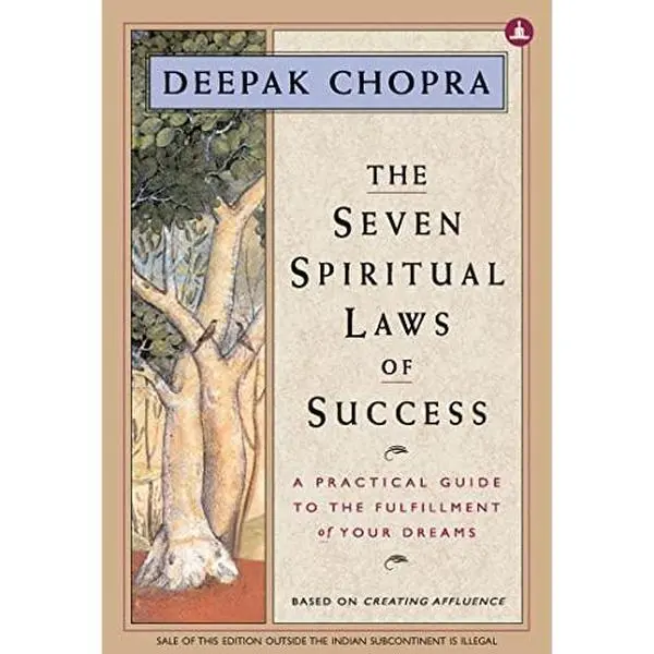 USED Book - EFINITO The Seven Spiritual Laws Of Success: A Pocket Guide To Fulfilling Your Dreams by Deepak Chopra M.D. (Author) (Hardcover) - english