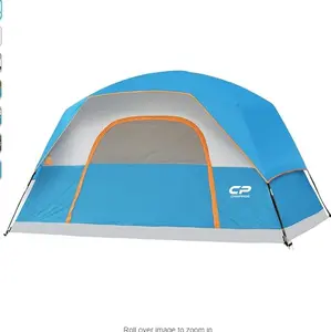 8 People huge tent, Tent 3/4/6/8 Person Camping Tents, Waterproof Windproof Family Dome Tent with Rainfly, Large Mesh Windows, Wider Door, Easy Setup, Portable with Carry Bag
