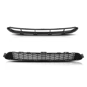 Fit For 2014-2015 Kia Sorento Front Center+Lower Bumper Grille Grill Black