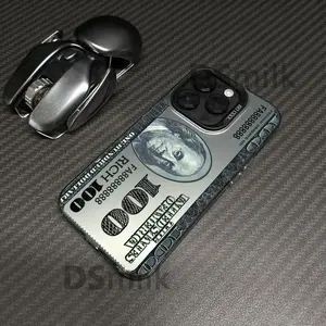 Popular U.S. dollar design phone case, laser hard PC TPU material back cover - H538P1, compatible with iPhone 17, 16, 15, 14, 13, 12, 11, X, XS, XSMAX, 16E, 7P, 8P series, is a holiday gift for friends, family, and yourself.