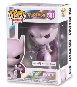 Mewtwo Pearlescent Pop! Vinyl Figure by Funko Pokemon Center Edition