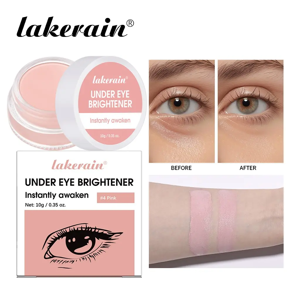 1 Count Under Eye Brightener Dark Circle Corrector & Brightening Makeup Concealer, Creamy Blend-able Smooth Nourishing Formula High Coverage Neutralizes Discoloration, Nourishes for Radiant Glow, Multiple Shades for Daily Wear & Tired Eyes
