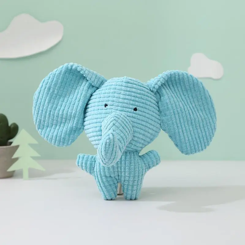 Cute Animals Shaped Pet Plush Toy, Fun Pet Chew Toy with Sound, Bite Resistant Pet Interactive Toy, Dog & Cat Accessories