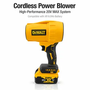NEW 2026 DEWALT 20V Lithium Cordless Leaf Blower,1080W 30000RPM,Variable Speed,Portable For Outdoor Garden Yard Cleaning