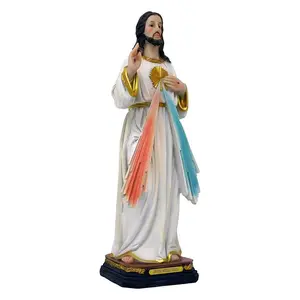 Divina Misericordia 12" Inches Tall Estatua - Detailed Figure Divine Mercy Jesus Brand New Religious Decor Standing Statue