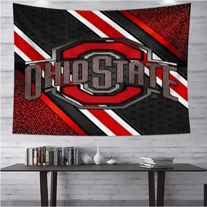 Ohio State University-3 Hanging Banner, Tapestry Room Decor, Home Decor, Dorm Room Wall Decoration, Multi-Purpose Party Decor, Family Celebrations & Surprises