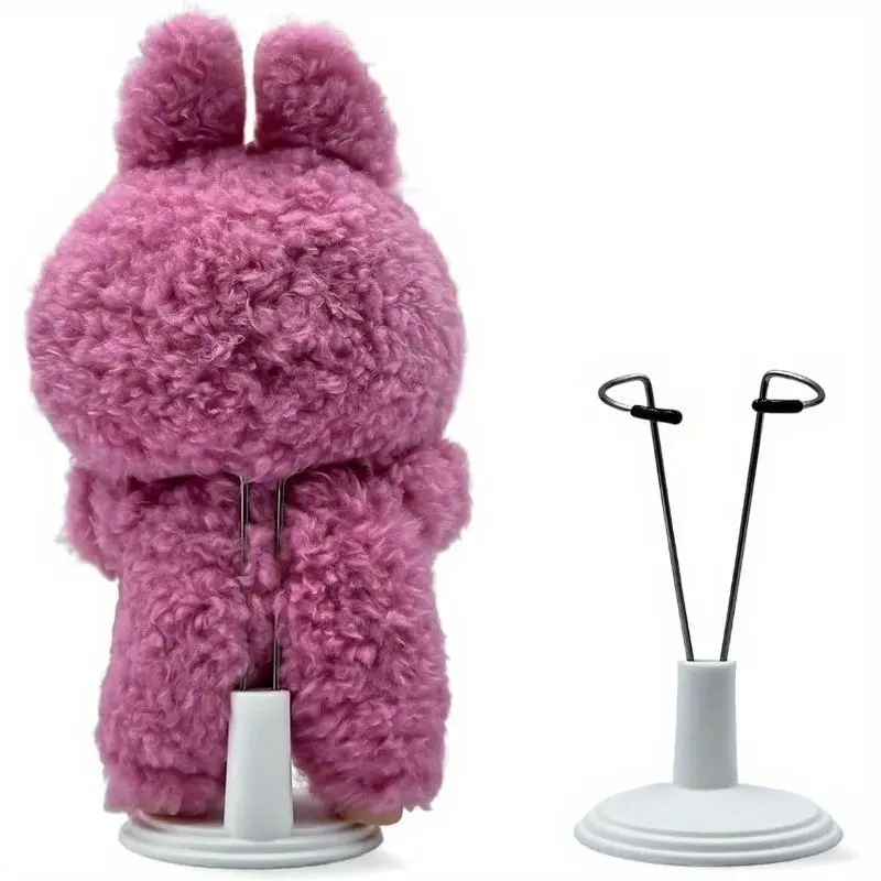 1/3/5 Piece Labubu Doll Display Stand Car Fixed Holder, Fashion Collection & Display Rack, Dolls Rack, Doll Racks, Doll Organizer, Collectibles Shelf Rack, Perfect for Collectors