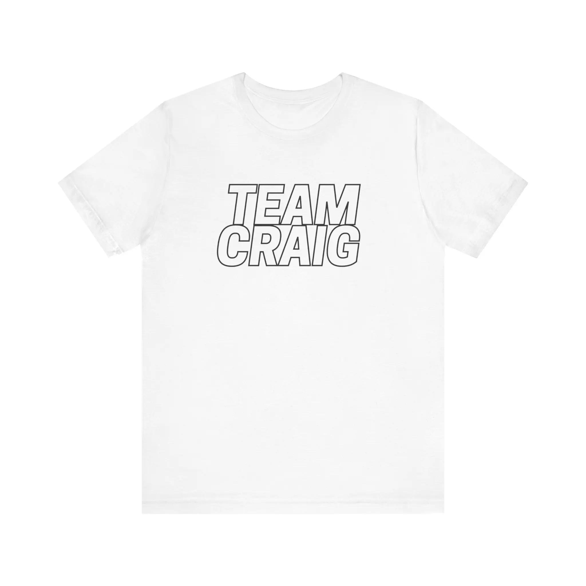 Team Craig T-Shirt, Bravo Southern Charm Fan Shirt, Reality TV Tee,  Craig Fan Merch, Funny Pop Culture Shirt Cotton Fabric Menswear Unisex Top