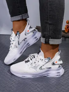 Men's Casual Sport Shoes, Fashion Sneakers, Lightweight Anti-Slip Wear-Resistant Running Shoes, Breathable Mesh, Height Increasing Coconut Shoes, Sports Running Shoes, Athletic Running Shoes