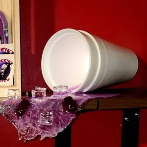 Sip & Shine Double Cup Night Light - Compact Design for Home Lighting