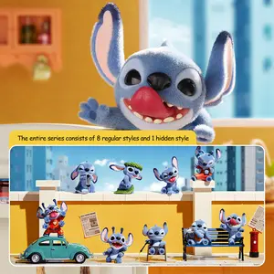Disney Lilo & Stitch Collection Naughty Moments Surprise Box, Cute Mystery Blind Box Figure, Collectible Mini Stitch Toy for Gifts & Display