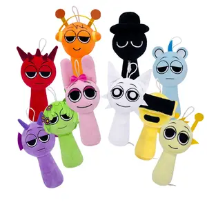 10PCS Sprunki Incredibox Plush Toys – Kawaii Adorable Collectible Plushies Set, Soft Stuffed Pillow Dolls for Kids, Perfect Valentine's Day Gift for Girls Boys, Easter Basket Stuffer, Birthday Present for Game Fans.