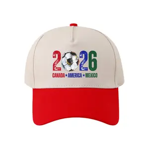 Hard-top five-panel baseball cap, 2026 printed duckbill cap, outdoor sun hat