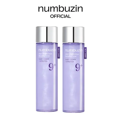 [numbuzin Official] No.9 NAD+ PDRN Toner | NAD+ PDRN Glow Boosting Toner | Glowing, Firming, Hydrating, Elasticity, Wrinkles, Fine Lines, Korean Skincare | Salmon PDRN, Peptides, NAD+ | Essence for Dull, Dry Skin | 5.07 fl. Oz