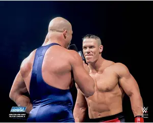 John Cena WWE Unsigned In-Ring WWE Debut Photograph