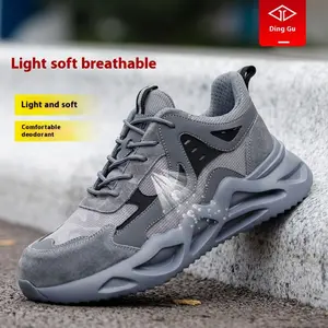 Construction Steel Toe Boots - Anti - Slip, Puncture Resistant and Breathable for Tough Jobs