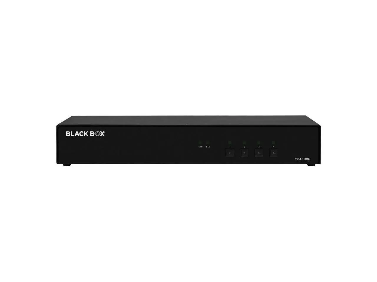 Black Box KVM Switch - NIAP 4.0 Certified - 4-Port - Single-Monitor - DVI-I - KVS4-1004D