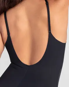 Honeylove Low-Back Bodysuit - Shapewear with Built-In Wireless Bra
