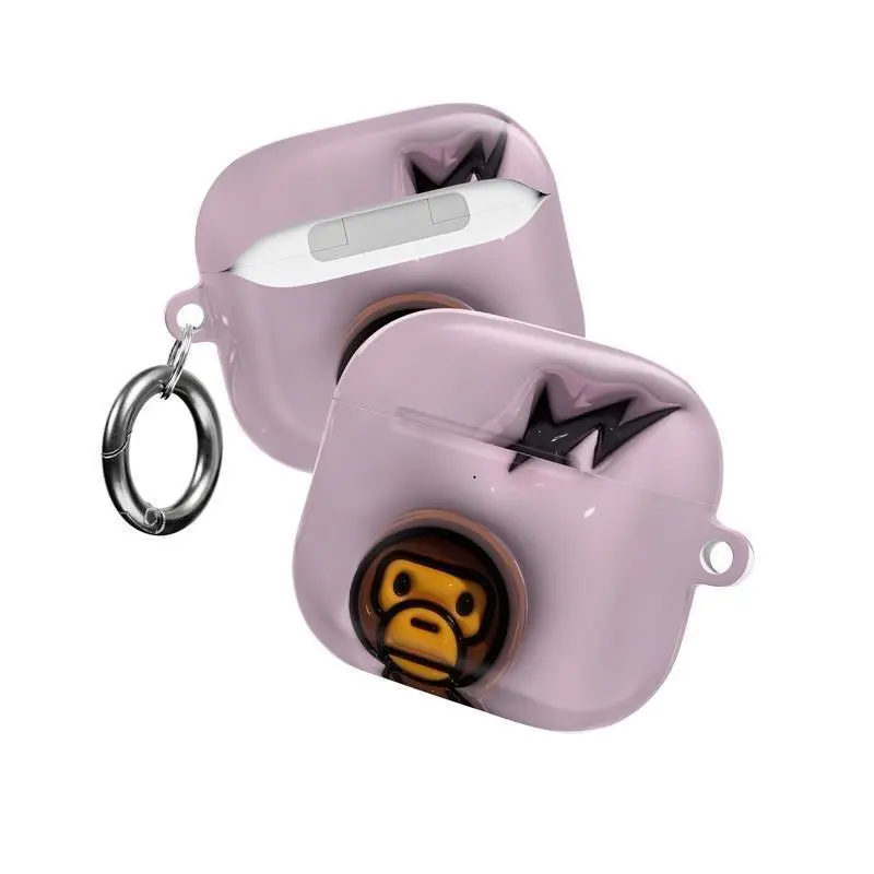Purple Baby Milo Airpod Cases, Y2, Cute Protective Cover for all Airpod Gen 1 2 3 4/ AirPods Pro Gen 1 2