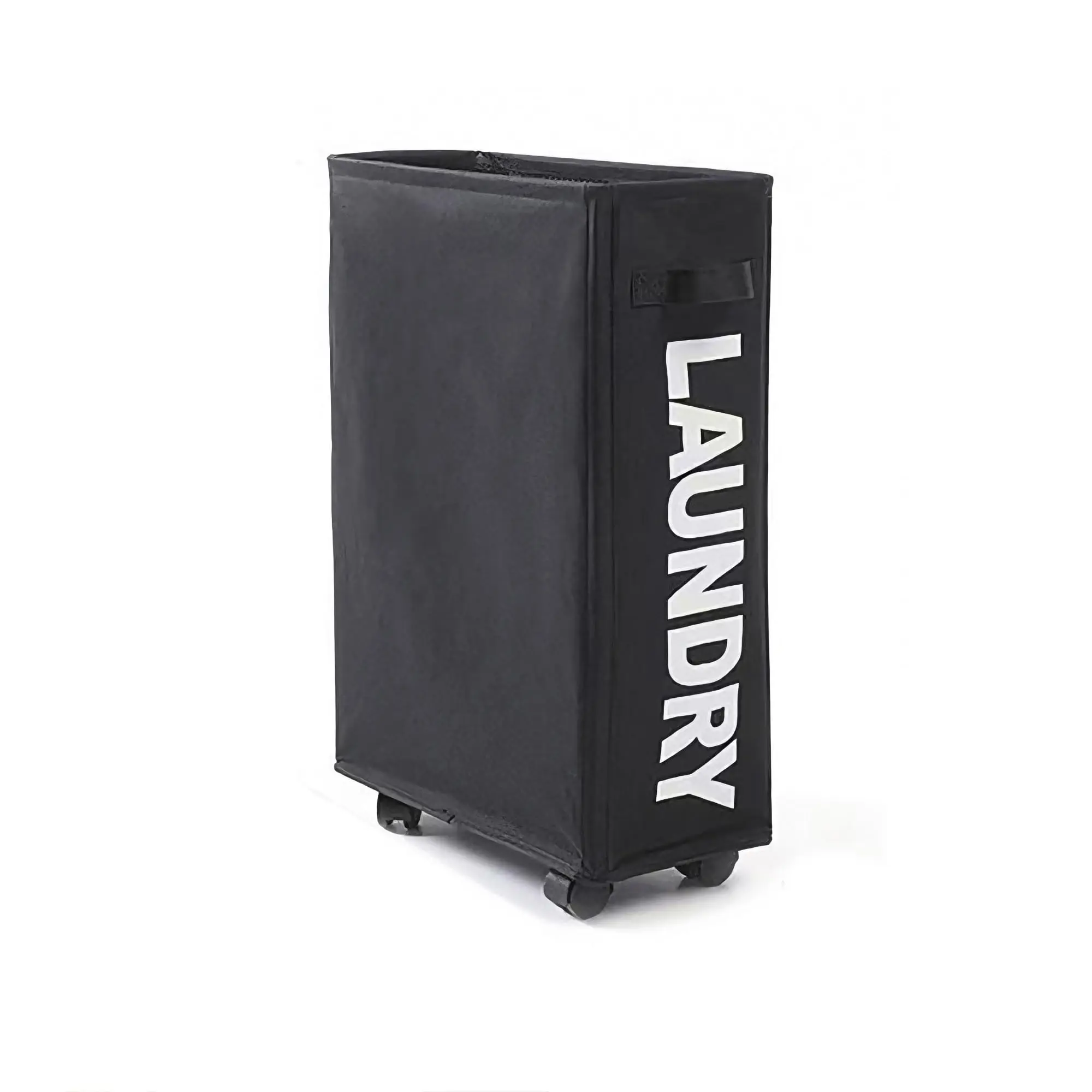 22-inch ultra-thin laundry basket, yoga mat storage box, foldable narrow-angle laundry basket and storage bag, foldable clothes sorting basket with handle, storage basket