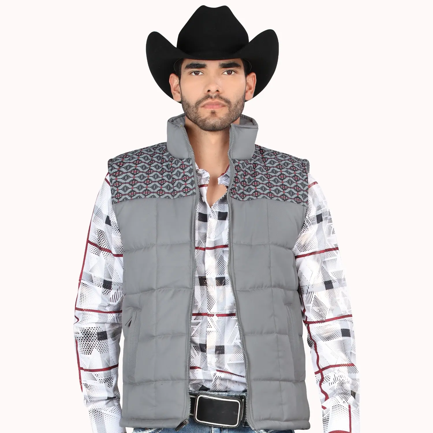 Men's Montero Western Vest MT10005, Menswear Piece with Western Vest Look That Adds Rugged Charm, Western Vest Look Adds Rugged Charm