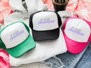 P-Dub Creations TikTok Live Fully Custom Trucker Hats - Personalize Your Style with Real-Time Customization Options