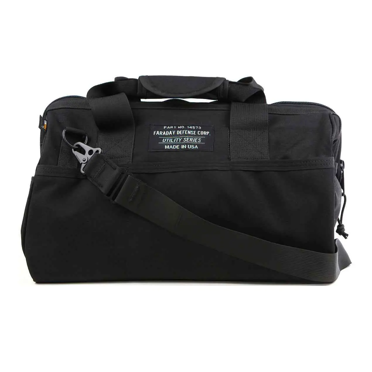 Durable CORDURA® Wide-Mouth Utility Faraday Bag - Signal Blocking Medium
