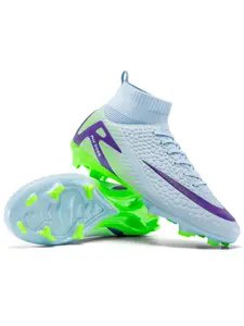 High-End Unisex Outdoor Soccer Cleats, Anti-Slip Durable Design, Fg Studs, Lightweight High Performance, for Artificial Grass and Hard Ground