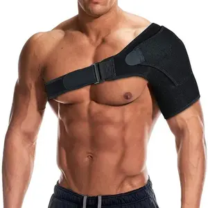 Adjustable Shoulder Support, Shoulder Brace for Men & Women, Shoulder Support for Left and Right Shoulder, Sports Shoulder Strap for Home Gym Workout
