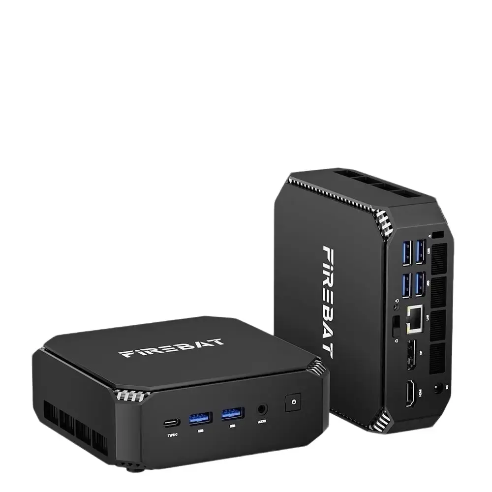 A6 Slim Mini PC, AMD Ryzen7 7735HS, 16GB, 512GB SSD, Black