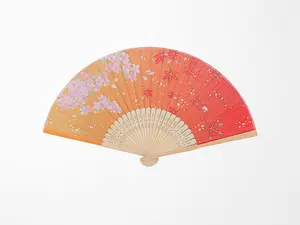 Momiji Japanese Maple Design Paper Folding Fan