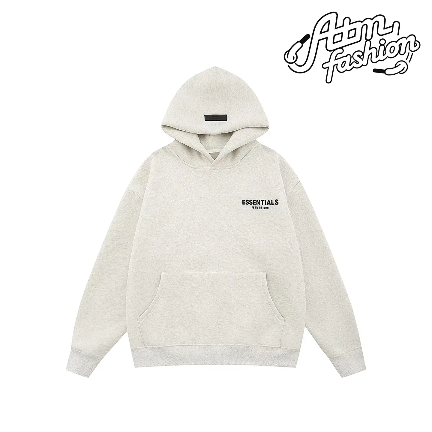 Fear of God Essentials Hoodie FW22 (Light Oatmeal) Authentic Brand New Fashion Streetwear Hypebeast Limited Gift