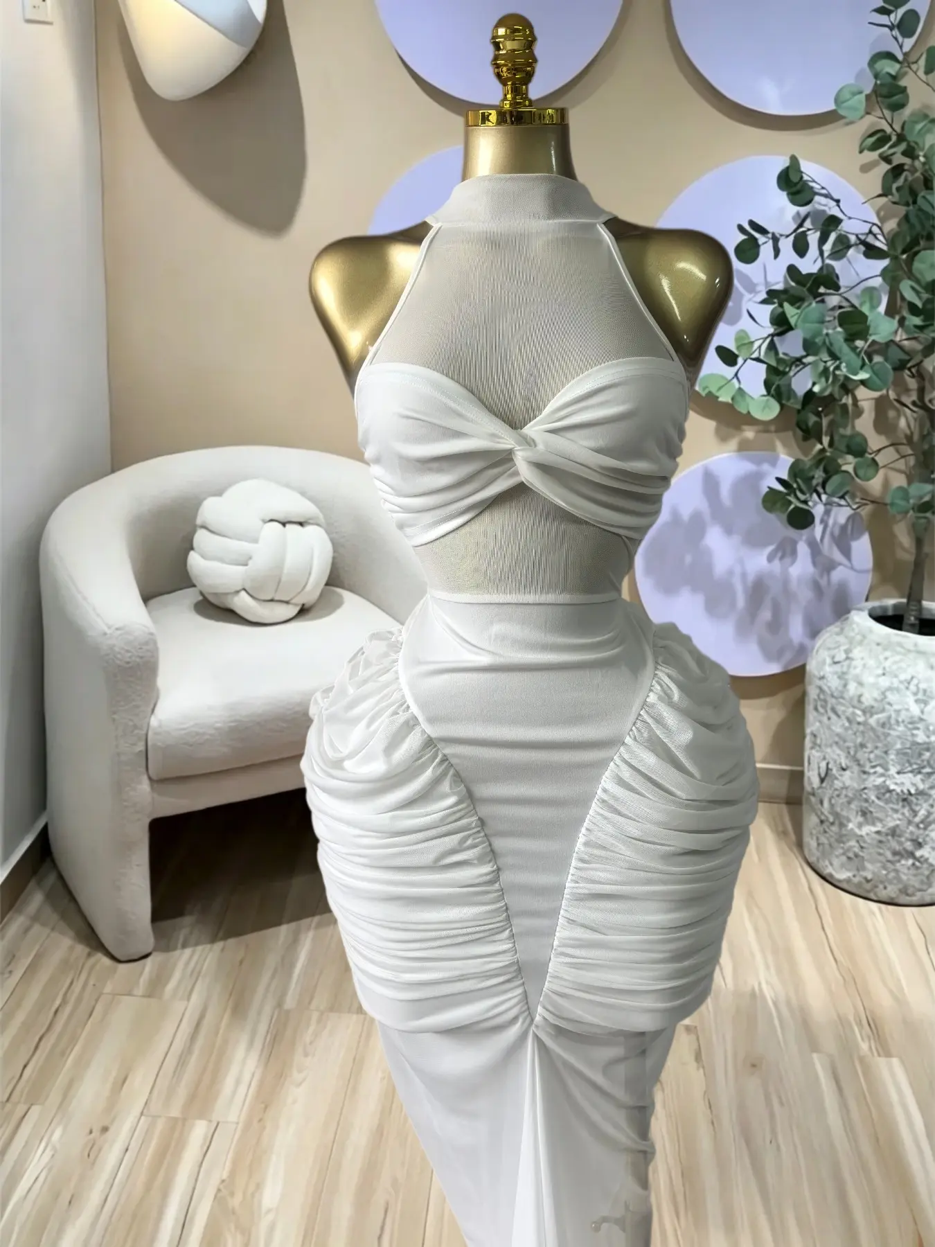 PILKRITU Elegant Women's Sexy Sleeveless Pleated Long Prom Dress, Summer  Fashion Party Outfit Birthday Gown, Lady Casual Dresses,Female Brunch  Dresses,Graduation Dress, - TikTok Shop