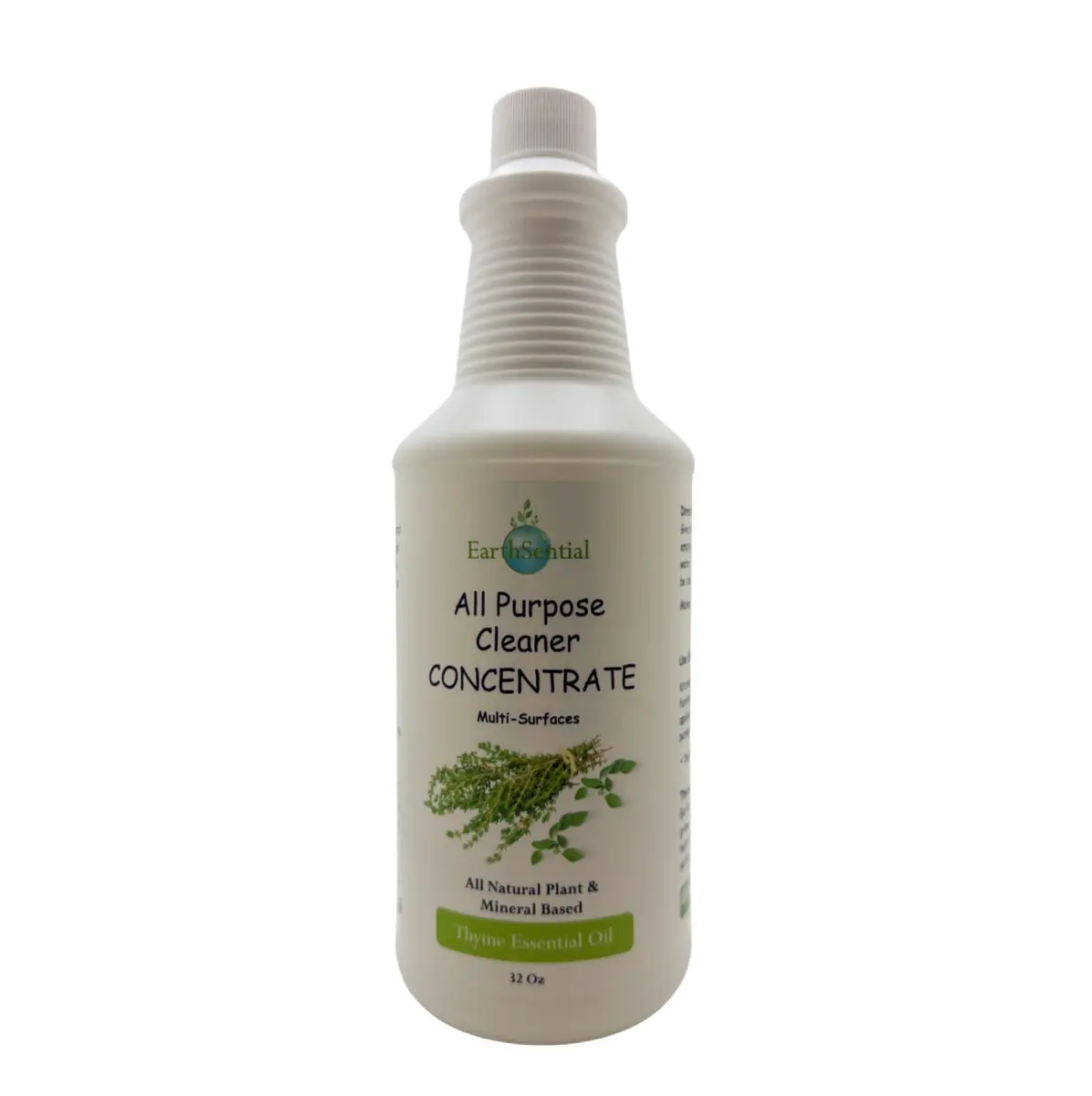 EarthSential Thyme Plant-Based All-Purpose Cleaner Concentrate, 32 oz (Makes 64 Bottles)