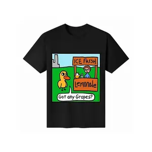 Hilarious Duck Lemonade Gift TShirt Featuring Grapes