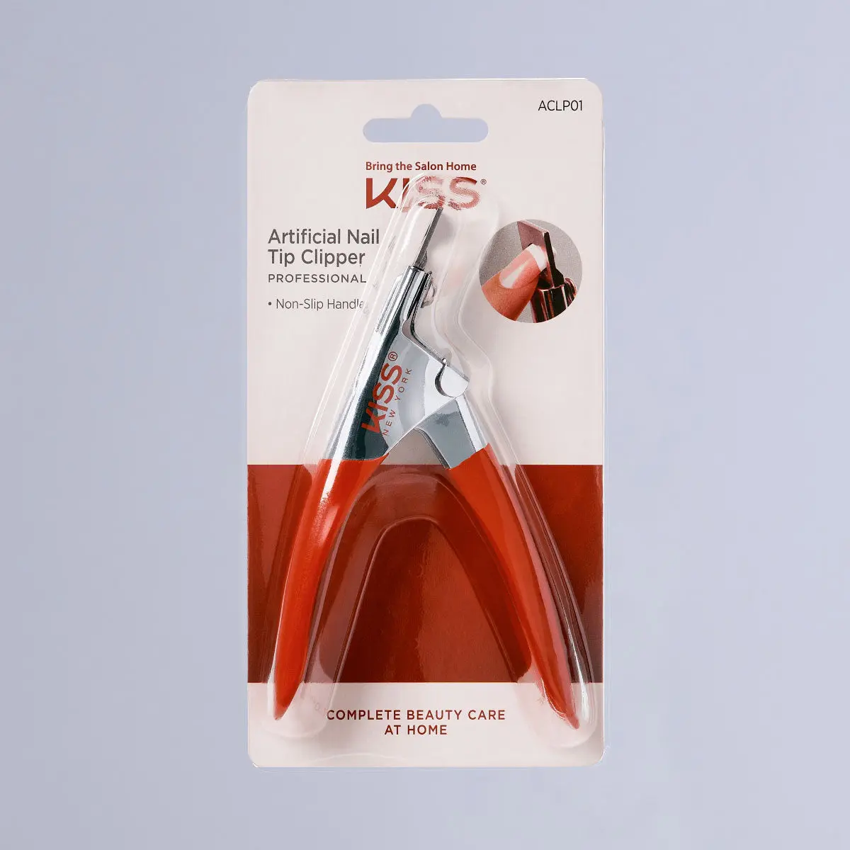 Kiss Artificial Nail Tip Clipper | For Acrylic Tips, Salon Tips, Press-On Fake Nails